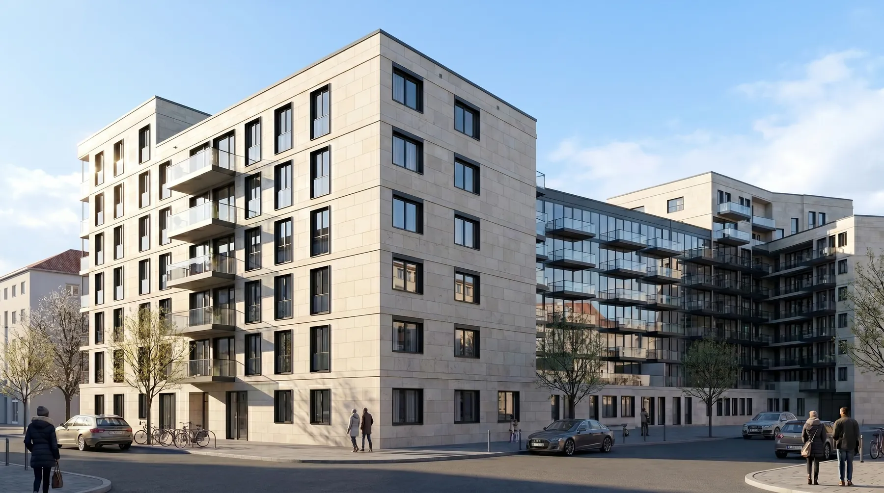 The second wing at Bramfelder Chaussee, Hamburg