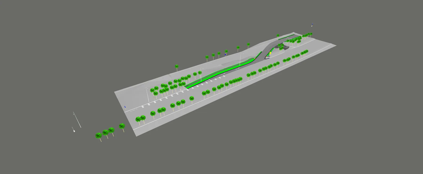 Utilities and drainage BIM model, TM2A junction, Changi East T5